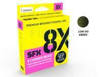 Sufix SFX 8 Carrier Braid Lo-Vis Green 135m 0.165mm