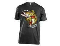 T-Shirt Jaxon Nature Zander Black - XL