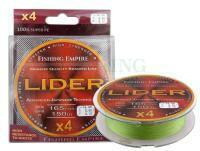 Plecionka Fishing Empire Lider X4 150m green - 0.18mm