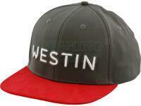 Czapka Westin Smooth Viking Cap Grey/Red - One Size