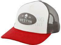 Westin State Cap Silver Grey/Red - One Size