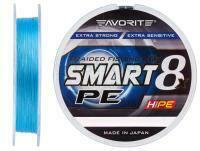 Braided Line Favorite Smart PE 8x 150m (sky blue) - #1.5/0.202mm 17lb/11.4kg