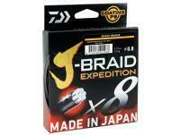 Braided Line Daiwa J-Braid Expedition x8E Smash Orange 300m - 0.32mm