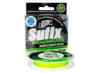 Braided line Sufix Nanobraid 0.08mm 100m - Neon Chartreuse