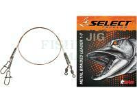 Stainless Steel Leader Wire Select JIG 7x7 15cm 10kg