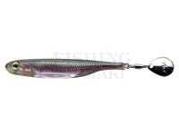 Fish Arrow Flash-J Spin Elastomer SW 4" 100mm - #104 Katakuchiiwashi / Silver