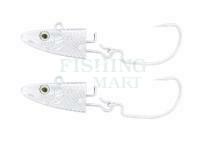 Westin Magic Minnow Weedless Jig Spare Head 19g - For Body 10cm - Silver #1/0 2pcs