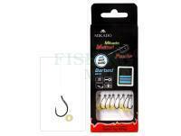 Mikado Method Feeder Rigs Barbed MF13 with bait band 10cm - #8