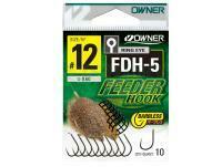 Hooks Owner Feeder Hook FDH-5 Barbless - #12