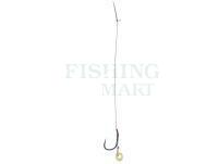 Mikado Method Feeder Rigs X-Tra Strong with rubber 10cm - #12