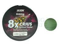 Plecionka Jaxon Crius 8x Method Feeder Sinking 150m - 0.10mm