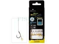 Mikado Method Feeder Rigs Braid Barbed MF13 with bait band 10cm - #10