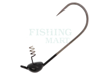 X Zone Tungsten Shakey Jig Head Black 7g ‑ 1/4oz