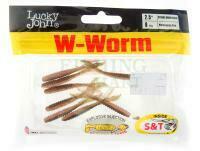 Przynęty miękkie Lucky John W-Worm 2.5" 64mm - T71