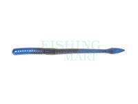 Przynęty miękkie X Zone Lures MB Fat Finesse Worm 6" 15cm - Black Blue Swirl