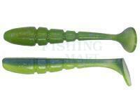 Soft Baits X Zone Lures Pro Series Mini Swammer 2.75" 7cm - Electric Blue Chartreuse