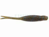 Przynęty miękkie X Zone Lures Scented Stealth Minnow 2.75" 7cm - Green Pumkin Blue Flake