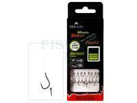 Przypony Mikado Method Feeder Rigs Monofilament Chinu z Igłą 10cm - #12