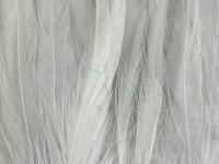 Rooster Saddle Feather - Grey