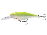 Wobler Rapala Shad Rap 7cm 8g - Silver Fluorescent Chartreuse