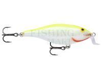 Lure Rapala Shallow Shad Rap 7cm - Silver Fluorescent Chartreuse