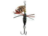 Lure Jenzi Larven Spinner 5g - Black Silver