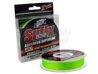 Braided line Sufix 832 Advanced Superline 120m 0.13mm - neon lime