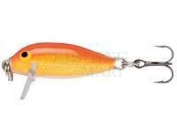 Hard Lure Rapala CountDown 2.5cm 2.7g - Gold Fluorescent Red