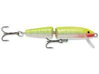 Wobler Rapala Jointed 11cm - Silver Fluorescent Chartreuse