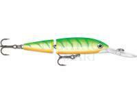 Hard Lure Rapala Jointed Deep Husky Jerk 8cm - Green Tiger UV