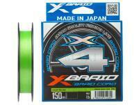 Braided Line YGK X-Braid Braid Cord X4 150m - #0.6/0.128mm 12lb/5.4kg